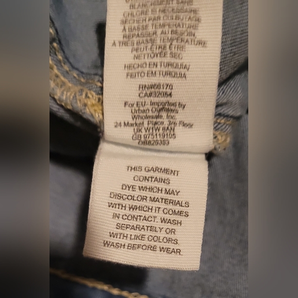 We The Free (Free People) Just Float on Flare Jeans in Jericho Blue Size 29 - Picture 11 of 11